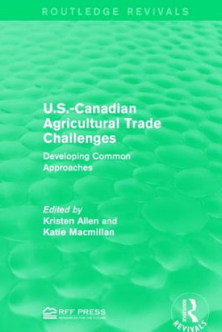 Carte U.S.-Canadian Agricultural Trade Challenges 