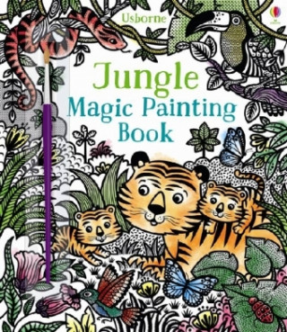 Kniha Jungle Magic Painting Book Sam Taplin