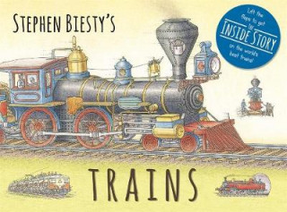 Könyv Stephen Biesty's Trains Ian Graham