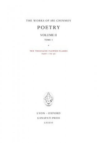 Kniha Poetry II, tome 1 Sri Chinmoy