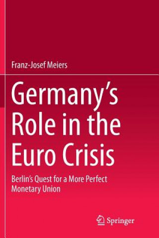 Könyv Germany's Role in the Euro Crisis Franz-Josef Meiers