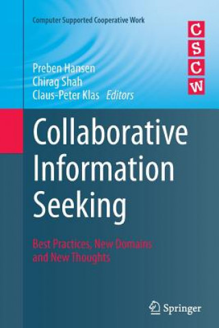 Kniha Collaborative Information Seeking Preben Hansen