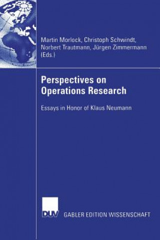 Kniha Perspectives on Operations Research Martin Morlock