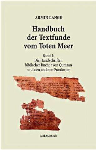 Carte Handbuch der Textfunde vom Toten Meer Armin Lange