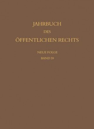 Livre Jahrbuch des oeffentlichen Rechts der Gegenwart. Neue Folge Peter Häberle