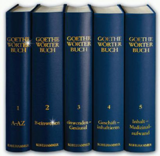 Книга Goethe Wörterbuch, Band 4, Leinen Berlin-Brandenburgische Akademie der Wissenschaften