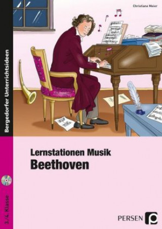 Kniha Lernstationen Musik: Beethoven Christiane Meier