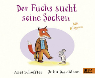 Carte Der Fuchs sucht seine Socken Axel Scheffler