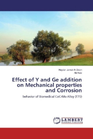Könyv Effect of Y and Ge addition on Mechanical properties and Corrosion Haydar Jamal Al-Deen