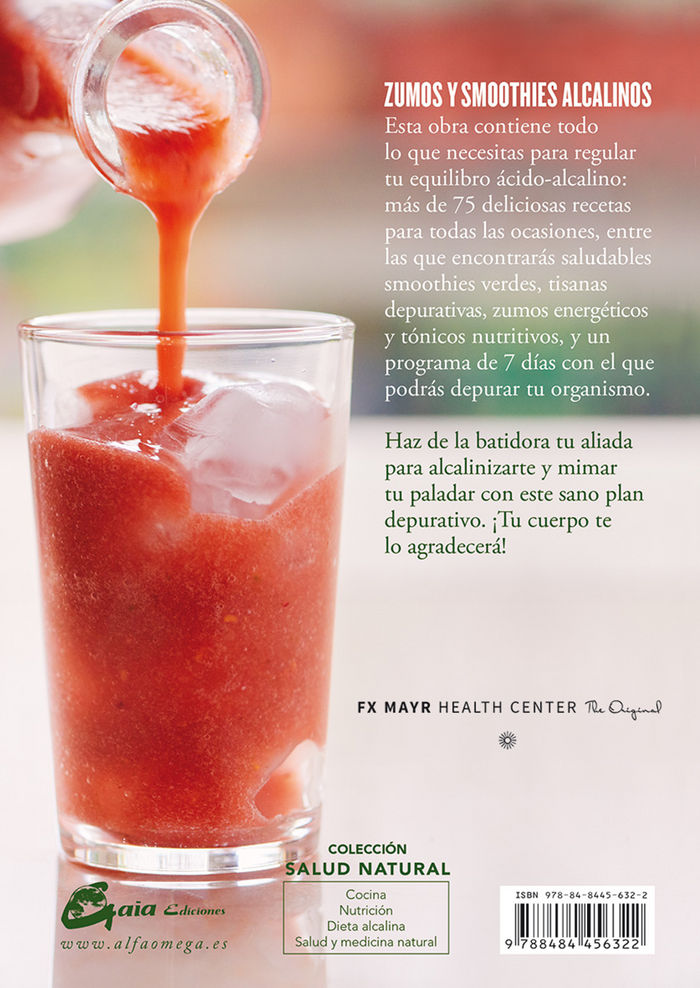 Книга Zumos y smoothies alcalinos 