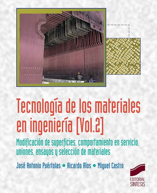 Könyv Tecnología de los materiales en ingeniería 