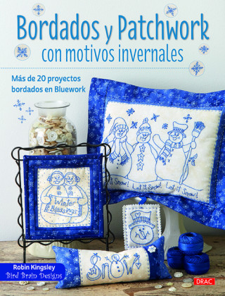 Knjiga Bordados y patchwork con motivos invernales 