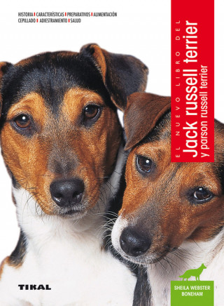 Kniha Jack russell terrier y parson russell terrier 