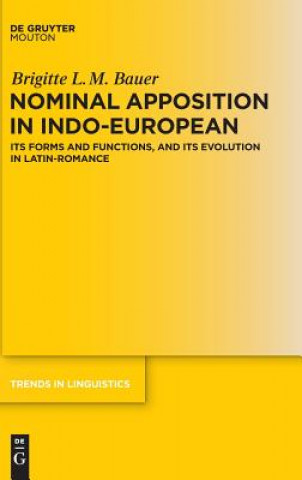 Kniha Nominal Apposition in Indo-European Brigitte L. M. Bauer