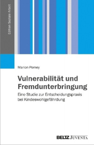 Knjiga Vulnerabilität und Fremdunterbringung Marion Pomey