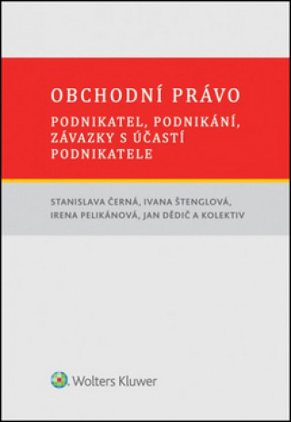 Книга Obchodní právo Stanislava Černá