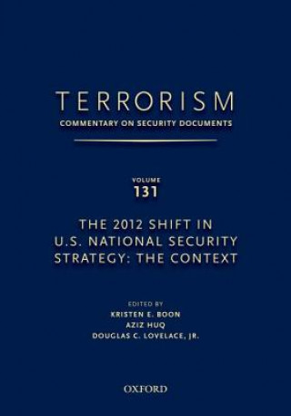 Carte TERRORISM: COMMENTARY ON SECURITY DOCUMENTS VOLUME 131 Lovelace