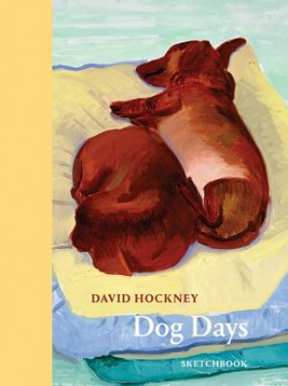 Knjiga David Hockney Dog Days: Sketchbook David Hockney