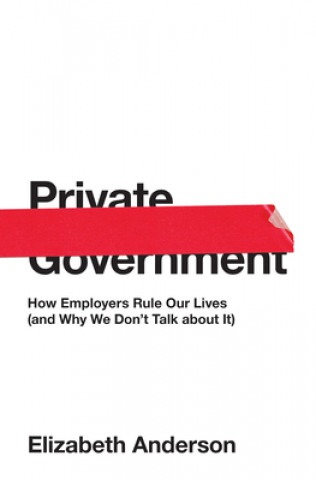 Kniha Private Government Elizabeth Anderson