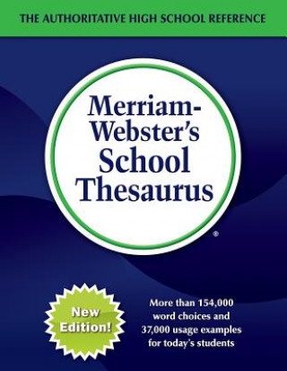 Carte Merriam-Webster's School Thesaurus MERRIAMWEBSTER