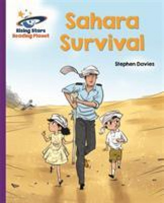 Kniha Reading Planet - Sahara Survival - Purple: Galaxy Stephen Davies