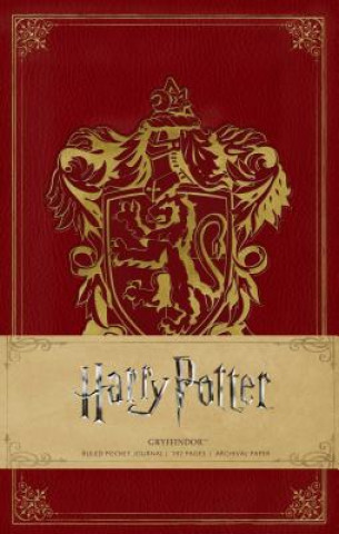 Könyv Harry Potter: Gryffindor Ruled Pocket Journal Insight Editions