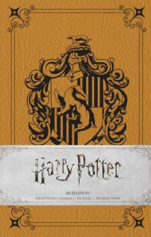 Carte Harry Potter: Hufflepuff Ruled Pocket Journal Insight Editions