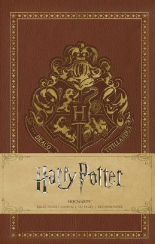 Carte Harry Potter: Hogwarts Ruled Pocket Journal Insight Editions