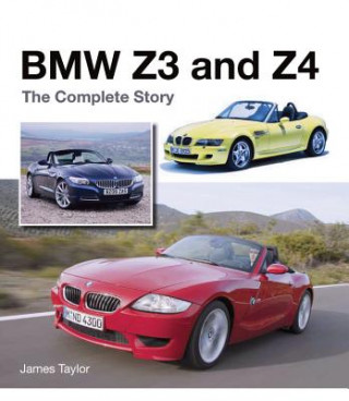 Könyv BMW Z3 and Z4 James Taylor