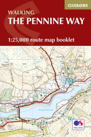 Książka Pennine Way Map Booklet Paddy Dillon