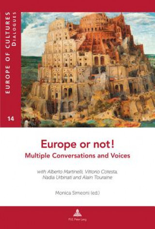 Kniha Europe or Not! Multiple Conversations and Voices SIMEONI