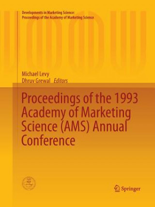 Kniha Proceedings of the 1993 Academy of Marketing Science (AMS) Annual Conference Dhruv Grewal