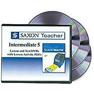 Kniha Saxon Homeschool Intermediate 5: Teacher DVD Saxon Publishers