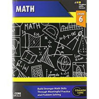 Livre Core Skills Mathematics Grade 6 Steck-Vaughn Company