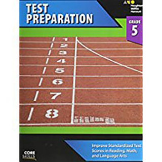 Könyv Steck-Vaughn Core Skills Test Preparation: Workbook Grade 5 Steck-Vaughn Company