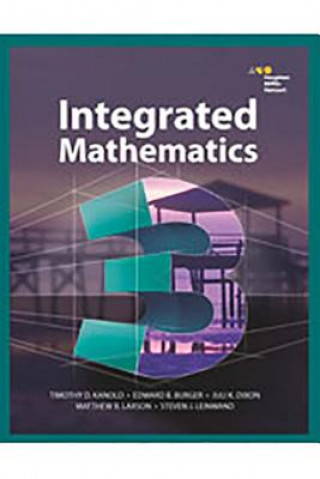 Buch HMH INTEGRATED MATH 3 Houghton Mifflin Harcourt