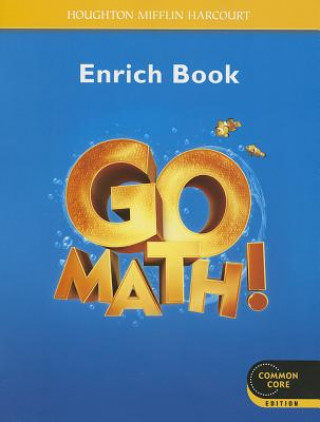 Livre GO MATH EN-GRD K COMMON CORE/E Houghton Mifflin Harcourt