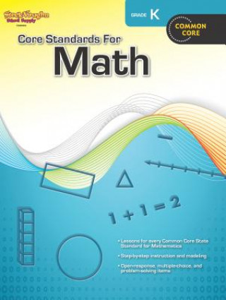 Kniha Core Standards for Math Grade K Steck-Vaughn Company