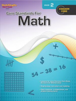 Könyv Core Standards for Math Grade 2 Steck-Vaughn Company
