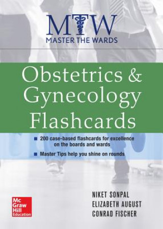 Kniha Master the Wards: Obstetrics and Gynecology Flashcards Niket Sonpal