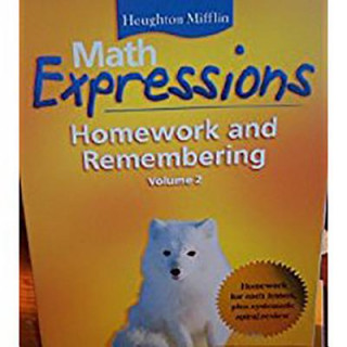 Knjiga MATH EXPRESSIONS Houghton Mifflin Company
