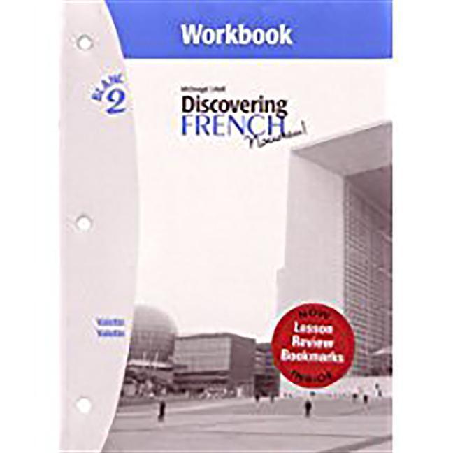 Carte Discovering French Workbook Blanc 2 [With Review Bookmarks] Houghton Mifflin Company