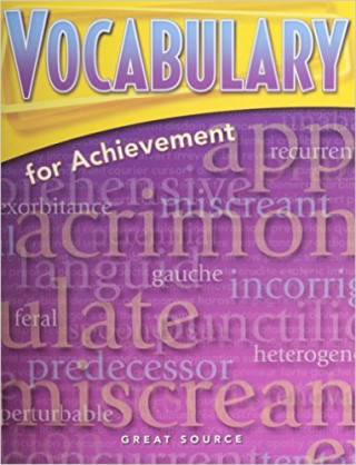 Knjiga Vocabulary for Achievement Fourth Course Margaret Ann Richek