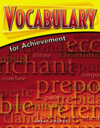 Knjiga Vocabulary for Achievement: Sixth Course Margaret Ann Richek