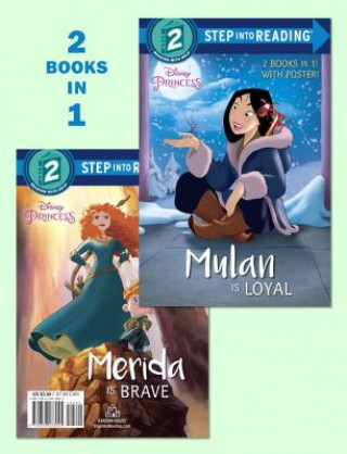 Kniha Mulan Is Loyal/Merida Is Brave (Disney Princess) Rh Disney