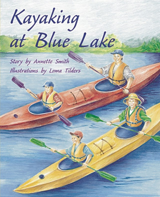 Carte KAYAKING AT BLUE LAKE Annette Smith