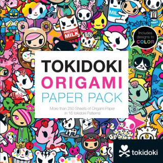 Книга Tokidoki Origami Paper Pack: More Than 250 Sheets of Origami Paper in 16 Tokidoki Patterns Tokidoki
