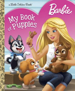 Kniha Barbie: My Book of Puppies (Barbie) Golden Books