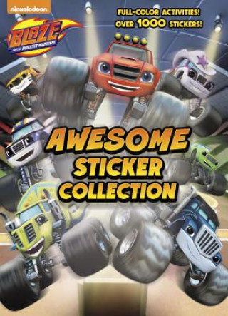 Carte Blaze and the Monster Machines Awesome Sticker Collection (Blaze and the Monster Machines) Golden Books