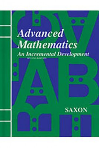 Książka Saxon Advanced Math Answer Key & Tests Second Edition Saxon